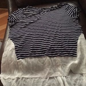 Navy blue/ white blues very cute